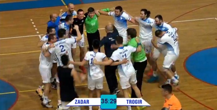 1. HRL JUG Rukometaši Zadra nadigrali vodeći Trogir