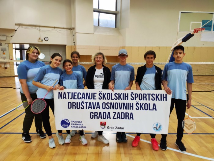 Gradsko/županijsko natjecanje školskih športskih društava u badmintonu