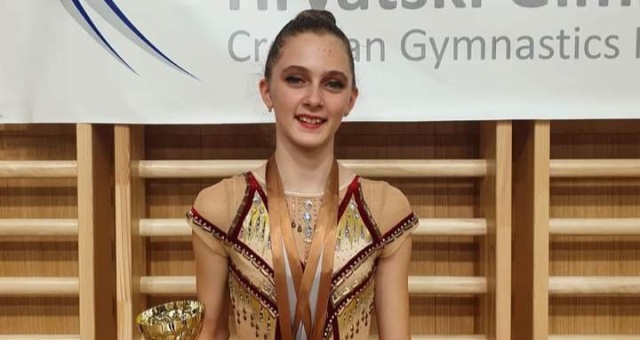 PH U RITMIČKOJ GIMNASTICI Vita Franov (KRG Sirena) treća u državi u višeboju