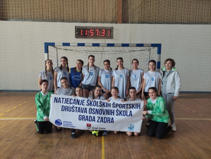 GRADSKO/ŽUPANIJSKO NATJECANJE OŠ – RUKOMET- djevojčice 7/8 razredi