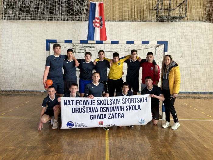 GRADSKO NATJECANJE OŠ – RUKOMET- dječaci 7/8 razredi