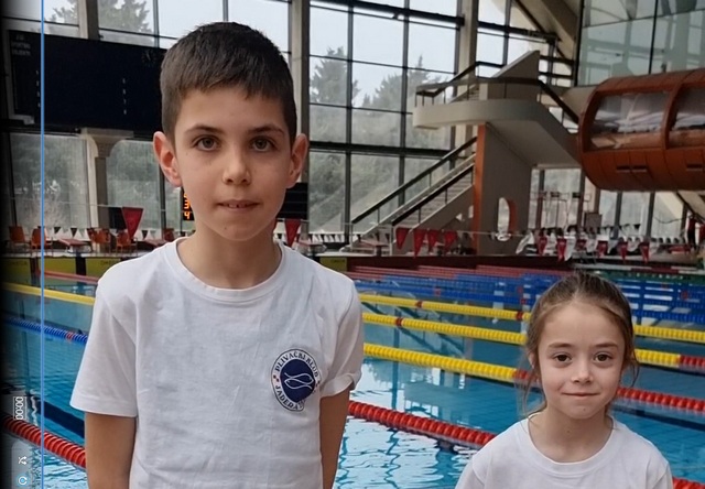 PLIVAČKI KLUB JADERA Niz osobnih rekorda Leone Rakvin i Kristiana Bušića