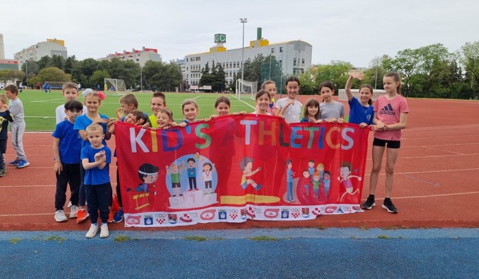 KIDS’ ATHLETICS Zlatne medalje Lavovima i Tigrovima AK Alojzije Stepinac, dva odličja za OŠ Bartol Kašić