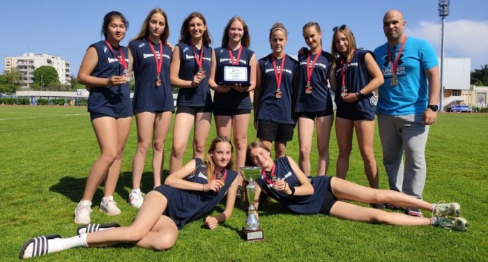 Djevojke iz OŠ Š. K. Benje prvakinje Hrvatske u atletici