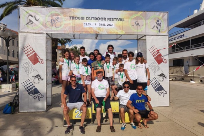 Rekordan broj sudionika u Trogiru iz Triatlon kluba Zadar – čak 27