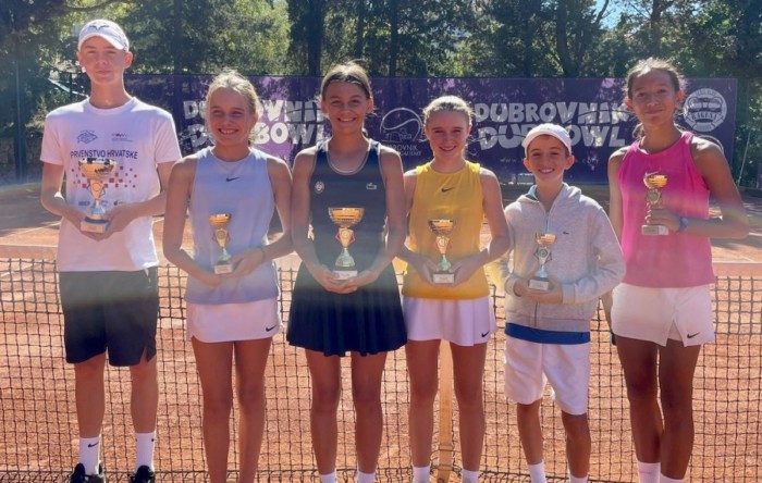 Odlični rezultati predstavnika TK Zadar 08 na U-14 turniru u Dubrovniku