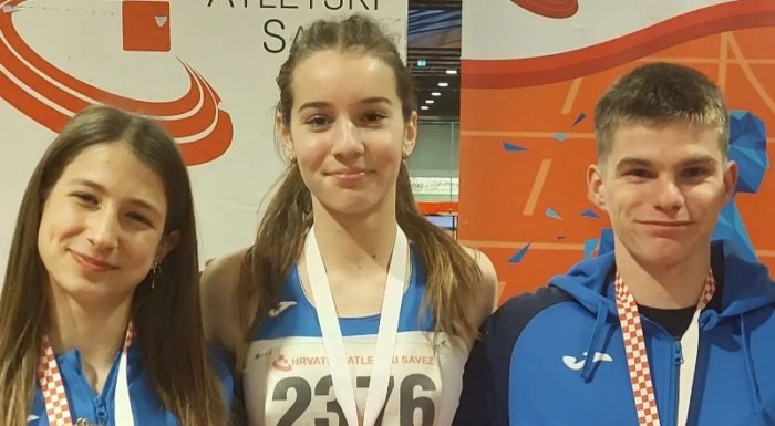 AŠK ZADAR Karla Žilić i Luna Mandić državne prvakinje u višeboju