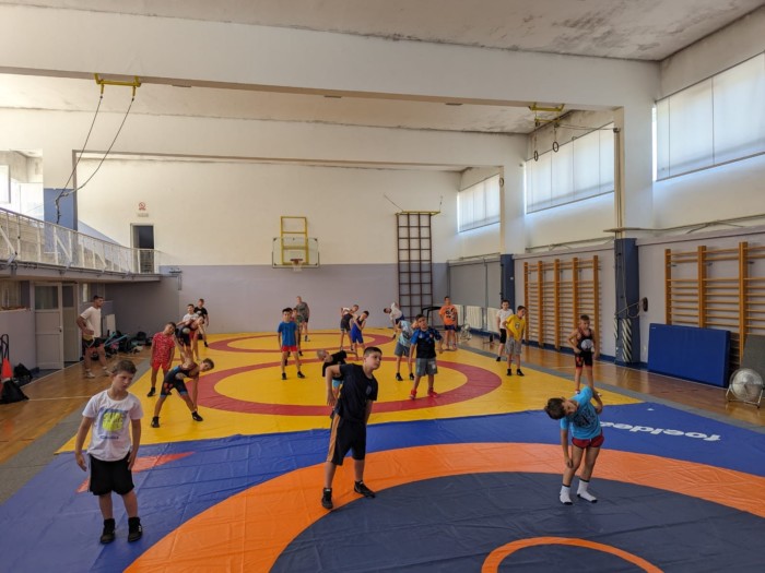 10. trening kamp hrvačkog kluba zadar u dvorani Ravnice