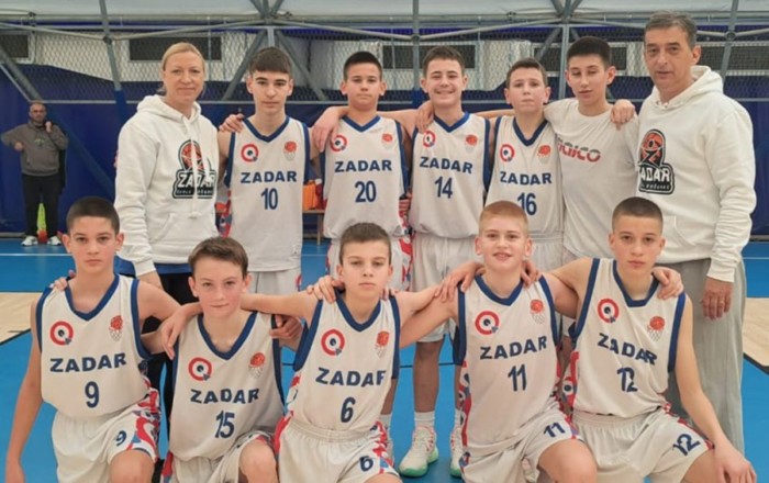 Slavlje Škole košarke Zadar na turniru Kvarnerska rivijera