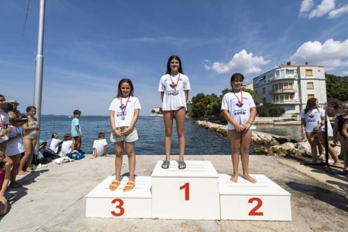 Održano Županijsko prvenstvo u plivanju; PK Zadru 87 medalja, PK Jaderi 19