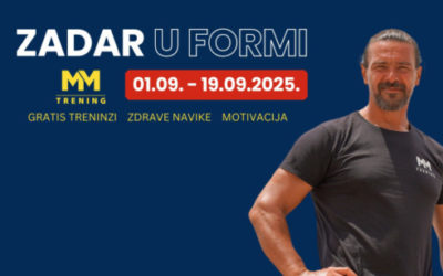 Zadar u formi – 01.09. do 19.09.2025. na ŠC Višnjik