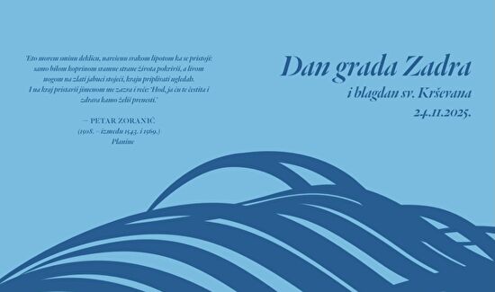 Program obilježavanja Dana grada Zadra i blagdana sv. Krševana