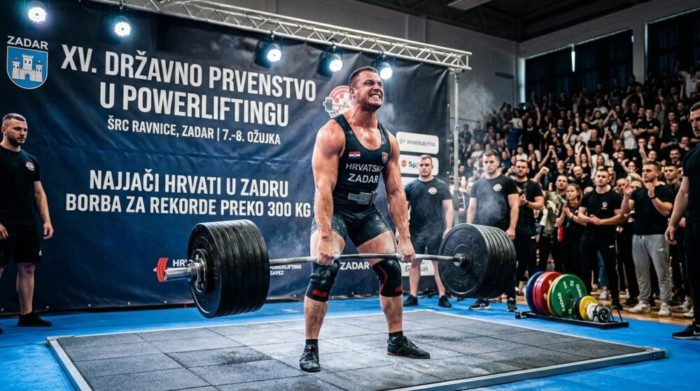 Zadar domaćin 15. državnog prvenstva u powerliftingu: Na Ravnicama padaju rekordi teži od 300 kilograma