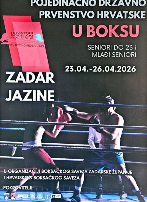 Raspored Pojedinačnog prvenstva u boksu za seniore U-23 i mlađe seniore