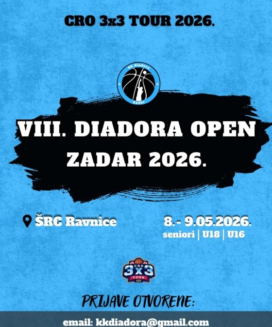 Streetball turnir VIII Diadora Open na ŠRC-u Ravnice