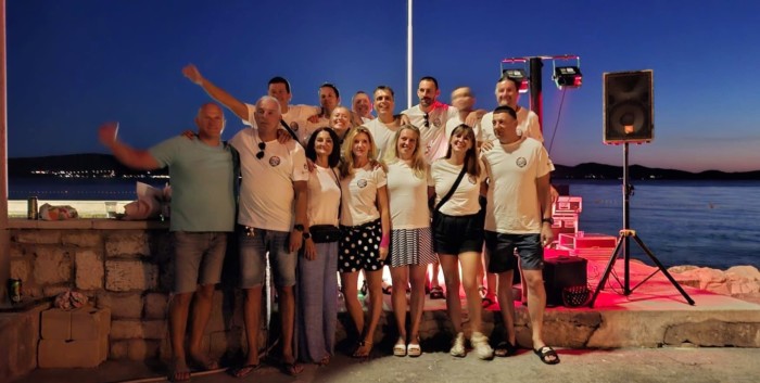 Fešta na bazenu u čast Marka Denkovića Kraljeva