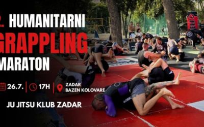 2. humanitarni grappling maraton na bazenu Kolovare