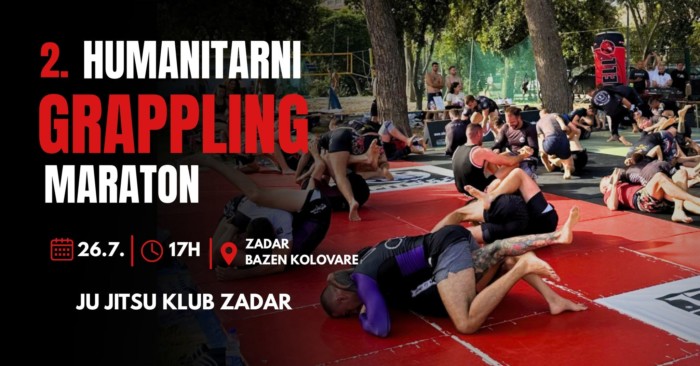 2. humanitarni grappling maraton na bazenu Kolovare